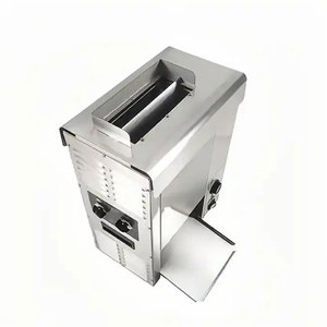 Shm11 cửa hàng thức ăn nhanh <span class=keywords><strong>Hamburger</strong></span> <span class=keywords><strong>Bun</strong></span> nướng bánh mỳ dọc thép không gỉ Hamburg máy đơn giản hoạt động Burger <span class=keywords><strong>Bun</strong></span> nướng bánh mỳ - Product Image 5