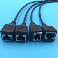 Cable Adaptador de Puerto Macho de 3.5mm a Hembra RJ45, Cable de Pantalla Táctil VOD/KTV, Cable de Transferencia de Audio, Cable de Puerto de Red