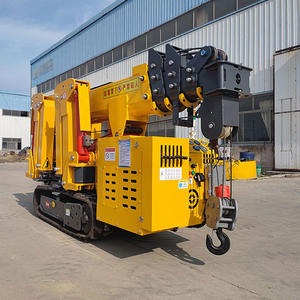 รถเครนแมงมุมแบบใหม่ 3 ตัน แขนยืดหดได้ หมุนได้ 360 องศา เครื่องยนต์ดีเซล - Product Image 2