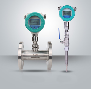 Débitmètre industriel de gaz thermique et d'oxygène à insertion par bride, sortie 4-20 mA, en acier inoxydable 304, pour débitmètres d'air comprimé - Product Image 2
