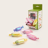 Ensemble de jouets pour chat personnalisés et écologiques, avec boule en sisal mignonne, sûrs pour les chats, pour soulager l'anxiété, style dessin animé adorable