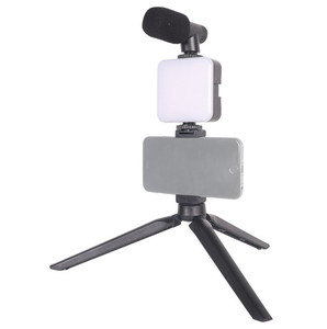 Trépied professionnel portatif pour <span class=keywords><strong>selfie</strong></span> <span class=keywords><strong>stick</strong></span>, trépied pour téléphone portable avec télécommande, trépied de voyage avec lumière d'appoint LED - Product Image 2