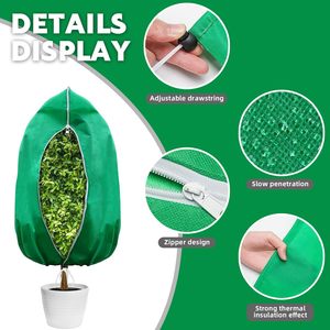Housse de protection des plantes, grande, protection hivernale pour les plantes, protection hivernale des plantes pour la plantation en extérieur en automne et en hiver - Product Image 1