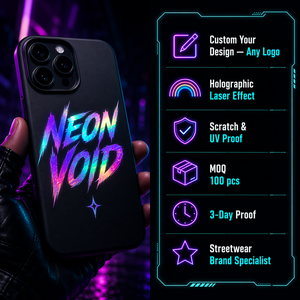 Adesivo Olografico Personalizzato con Trasferimento UV per Telefoni e Laptop, Resistente ai Graffi e ai Raggi UV, per Marchi di Streetwear - Product Image 3