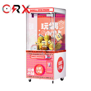 Dolls Catcher Máquina de juegos Máquina de garra de grúa que funciona con monedas de Toy Arcade - Product Image 2