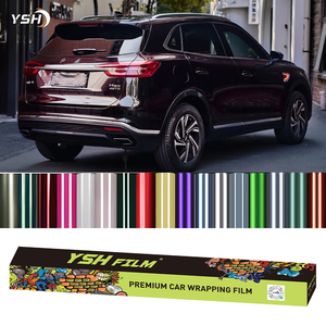 <span class=keywords><strong>Caméléon</strong></span> couleur haute brillance et mat PET automobile vinyle Wrap PVC anti-rayures fibre de carbone pour l'emballage de voiture - Product Image 4
