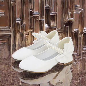 Zapatos Elegantes de Princesa para Niñas, con Tacón Alto y Grueso, para Bodas, Fiestas, Actuaciones y Cumpleaños - Product Image 3