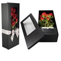 Luxus neues Design benutzer definierte Blumenstrauß Mutter Blume Geschenk boxen Rechteck Schokolade und Blumen kasten für Muttertag für Blumen und Liebe