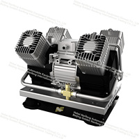 Compresseur d'air à piston silencieux NF EV, compresseur d'air à piston électrique sans huile pour le freinage pneumatique des véhicules