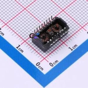 หม้อแปลงไฟฟ้า SET2019ST LAN แบบ SMD-16P, ขนาด 12.8x7 มม. - Product Image 2