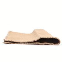 Sacs promotionnels réutilisables en jute pour fèves de cacao avec cordon de serrage, taille personnalisée et 100 % en jute