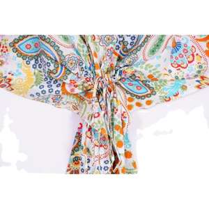 Nouvelle robe longue kaftan indienne en coton à motifs floraux pour futures mamans, tenue de plage, vêtement de nuit, robe maxi kaftan indienne - Product Image 4