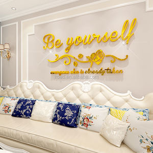 Adesivi Murali Cristiani in Acrilico Impermeabile <span class=keywords><strong>per</strong></span> Casa Moderna e Chiunque Entrisca - <span class=keywords><strong>Lettere</strong></span> Artistiche in Plastica con Scritte a Mano <span class=keywords><strong>per</strong></span> Decorazione Stanze - Product Image 5