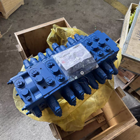 Vanne de distribution pour excavatrice XE75 80D/DA, ensemble de vanne multivoies Hengli HVS-18-08, vanne principale d'origine usine