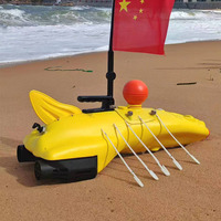 Bateau à appât télécommandé N8-GPS Orange avec GPS, portée de 500 mètres, capacité de charge de 3 kg pour la pêche à la carpe et en mer
