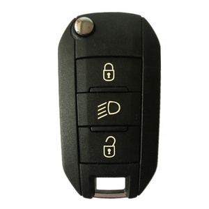 3 Pulsante Smart Chiave Dell'automobile di Telecomando di Telecomando per Peugeout 208 308 508 433Mhz <span class=keywords><strong>48</strong></span> <span class=keywords><strong>Chip</strong></span> <span class=keywords><strong>Transponder</strong></span> <span class=keywords><strong>Id</strong></span> Fcc 5FA01035304 - Product Image 1