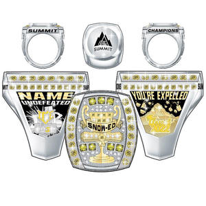 Anel de Campeonato Personalizado de Futebol, Beisebol e Basquete para Jovens, Anel de Liga de Alta Qualidade para Homens e Mulheres como Presente - Product Image 2