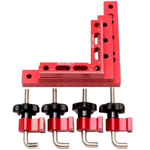 Fixation auxiliaire en forme de L à 90 degrés, panneau de positionnement, pince fixe, règle carrée de <span class=keywords><strong>charpentier</strong></span>, outil de travail du bois - Product Image 3