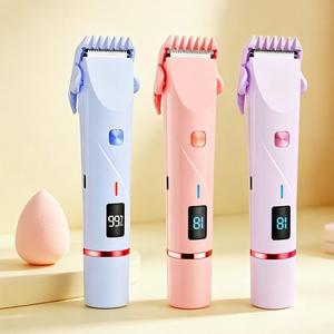 เครื่องกำจัดขนอัจฉริยะแบบพกพา 0728 Abs พร้อมหน้าจอ LED ดิจิตอล 2 in 1 เครื่องโกนขนอเนกประสงค์สำหรับผู้หญิง ใช้ในบ้าน - Product Image 4