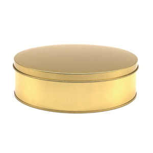 Premium Big Round Food Grade Metal Can Candy Chocolate Biscuit Cookie Storage <strong>Cake</strong> <strong>Tin</strong> - Product Image 5