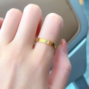 Titan Thép Vàng <span class=keywords><strong>Mi</strong></span> <span class=keywords><strong>Zi</strong></span> Mô Hình Trẻ Em Của Vòng Đồng Bằng Vòng Thời Trang Hợp Thời Trang Đa Năng Đồ Trang Sức Đá Tự Nhiên Quà Tặng Không-Phai - Product Image 3