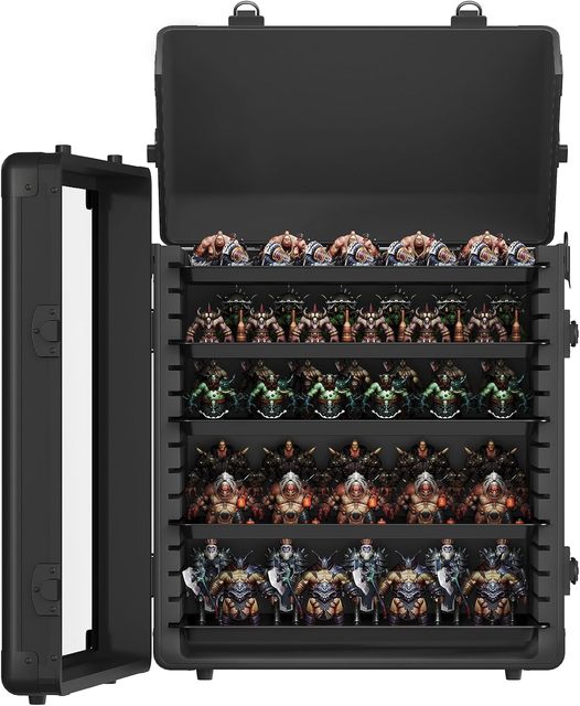 Miniature Carrying Case for Collectibles | Miniature Storage & Display Case for Figurines