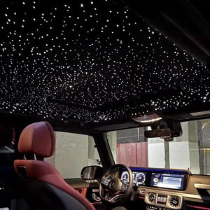 Kit de Luces de Techo de Fibra Óptica RGBW Twinkle, Motor LED con Control de Sonido por Aplicación Inteligente para Automóvil, Luz de Fibra Óptica de Cielo Estrellado - Product Image 6