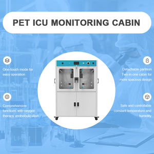 Desain kustom kandang hewan peliharaan Modular Zonal kontrol nebulasi fungsi dokter hewan Modular ICU untuk hewan peliharaan - Product Image 5