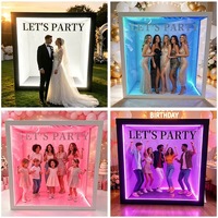 Pavillon de photographie personnalisable pour mariages et fêtes, toile de fond pour pavillon