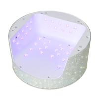 Lampe à ongles UV LED professionnelle sans fil portable Diamond 54w, sécheuse à ongles LED rechargeable avec capteur automatique pour salon et domicile