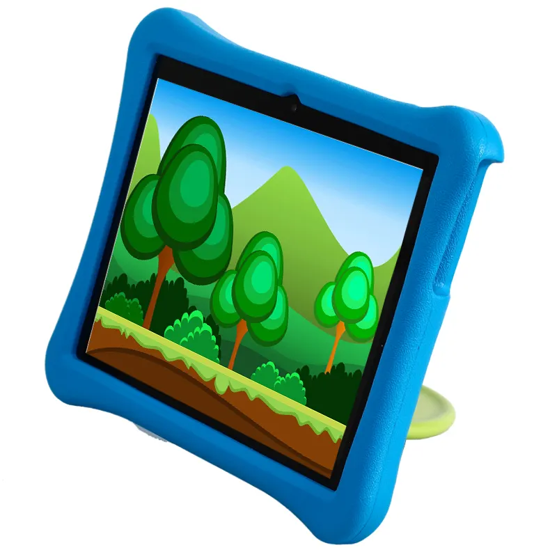 Android 12 Tablet 10 inch for Kids Pre-Load Parental Control Children Education Toddler Tablet Shockproof Case With Stand