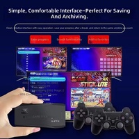 Console de jeu rétro M8, manettes sans fil 2.4G, jeux d'arcade classiques pour deux joueurs, console de jeu TV à domicile, cadeau pour adultes et enfants