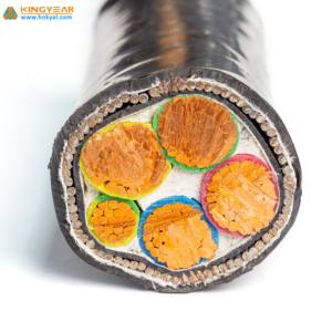 SWA 0.6/1KV Armoured Power <b>Cable</b> PVC Insulation <b>Steel</b> Wire Multi-Core with Copper Conductor <b>Cable</b> Assemblies - Product Image 6