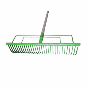 32 ฟัน 45 #   คราดใบเหล็กพร้อมด้ามจับสำหรับทำสวน - Product Image 3