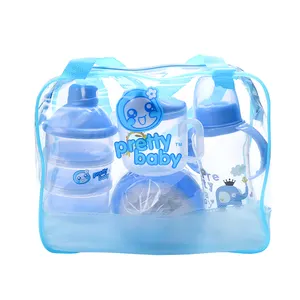 卸売 ベビーミルクボックスボトルセット-新生児ギフトセット新生児哺乳瓶セット哺乳瓶ミルクパウダーボックスとカップセット