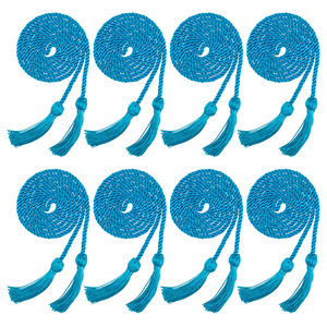 Bachelor's Degree Honors Rope Double Headed Tassels Metallic <b>Cord</b> Braided Polyester For Garment Use - Product Image 2