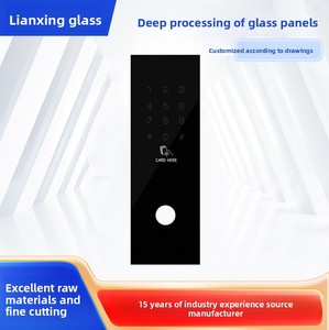 KHÁCH SẠN cấp thông minh cảm ứng chuyển đổi bảng điều khiển chế biến Tempered <span class=keywords><strong>Glass</strong></span> kiểm soát truy cập thủy tinh điện Bảng điều chỉnh phao thủy tinh ứng dụng - Product Image 2