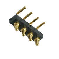 Connecteur broche à ressort pogo personnalisé, 10 pièces, adaptateur 3A pour montage PCB