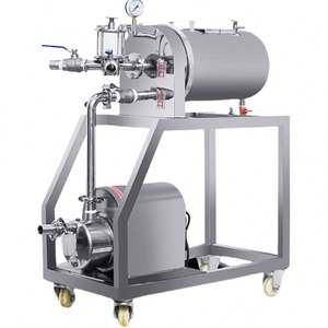 เครื่องกรองสุราแบบติดตั้งบนชั้นวางอัตโนมัติ ทำจากสแตนเลส ใช้ดินไดอะตอมเมเชียส สำหรับกรองวิสกี้ น้ำหอม และสุราอื่นๆ สำหรับเชิงพาณิชย์ - Product Image 5