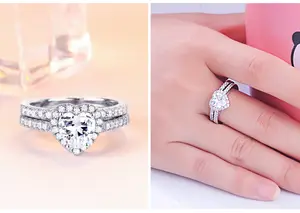 PASUXI moda flor pendiente corazón Clip en diseñador moda Moissanite no deslustre esmalte tachuelas piedra grande sin decoloración pendientes