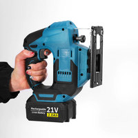Scie électrique linéaire sans balais portable 21V, scie sauteuse industrielle portative pour le travail du bois, batterie au lithium pour petits travaux de câblage électrique CE