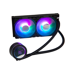 240 mét AIO làm mát chất lỏng với RGB bơm vô hạn PC tản nhiệt cho hệ thống làm mát Bộ vi xử lý máy chủ có tính năng RGB Quạt làm mát - Product Image 1