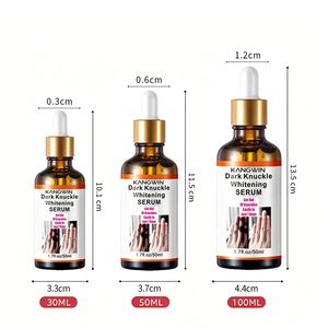 Veganes Schnell-Aufhellungs-Serum für Gesicht, dunkle Knöchel, Hände, Ellbogen, Knie, Fleckenentferner, Pigmentkorrektur-Serum für dunkle Haut - Product Image 3