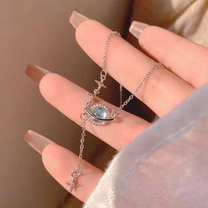 สร้อยคอโอเชียนสตาร์ริเวอร์ยูนิเวิร์ส เครื่องประดับใหม่ สร้อยคอรูปดาว - Product Image 2