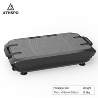 Plaque vibrante ATHSPO pour tout le corps, machine d'exercice puissante, plaque vibrante Power Fit 3D pour perdre du poids