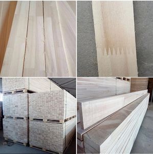 Paulownia panneau de lit en bois massif, panneau articulé à doigt, <span class=keywords><strong>prix</strong></span> - Product Image 3