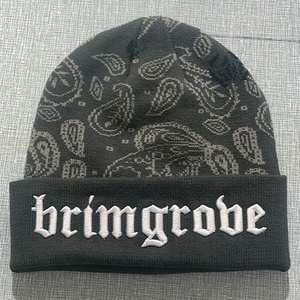 Wholesale Customized Business <strong>Beanies</strong> Hats All Over Logo Knitted Jacquard 3D Embroidery Winter Skull <strong>Beanie</strong> - Product Image 5