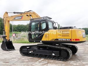 Excavatrice sur chenilles d'occasion de bonne qualité, excavatrice sur chenilles SANY SY215C-9LC à vendre - Product Image 3