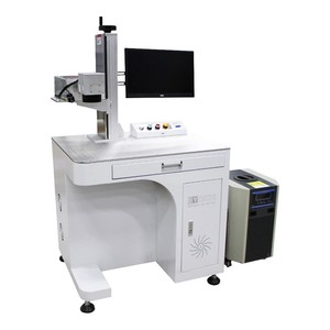 Fiber Laser Marking Machine <b>Bench</b> Top 3000-7000 mm/s High Accuracy Raycus Marking Head <b>Metal</b> Glass Engraving - Product Image 3