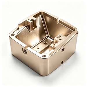 Custom CNC Machining Service for One Piece Aluminum Alloy/Stainless Steel <b>Control</b> for Internal <b>Holder</b> Drilling Detection - Product Image 1